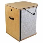 camping produktbild trenntoilette hive2 comfort weiß seitlich geschlossen front